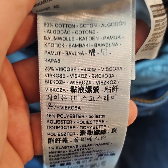 Levi's 311 29x29 Blue Skinny Jeans - Picture 9 of 10